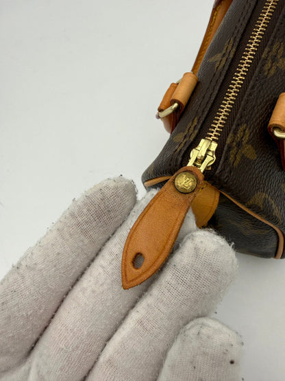 Sac Louis Vuitton Nano Speedy Finition Monogramme