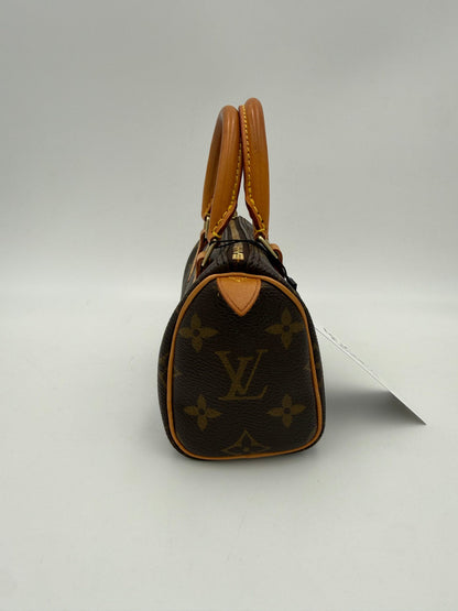 Sac Louis Vuitton Nano Speedy Finition Monogramme