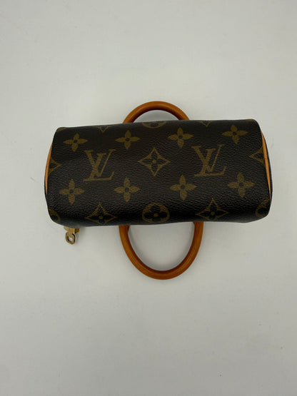 Sac Louis Vuitton Nano Speedy Finition Monogramme