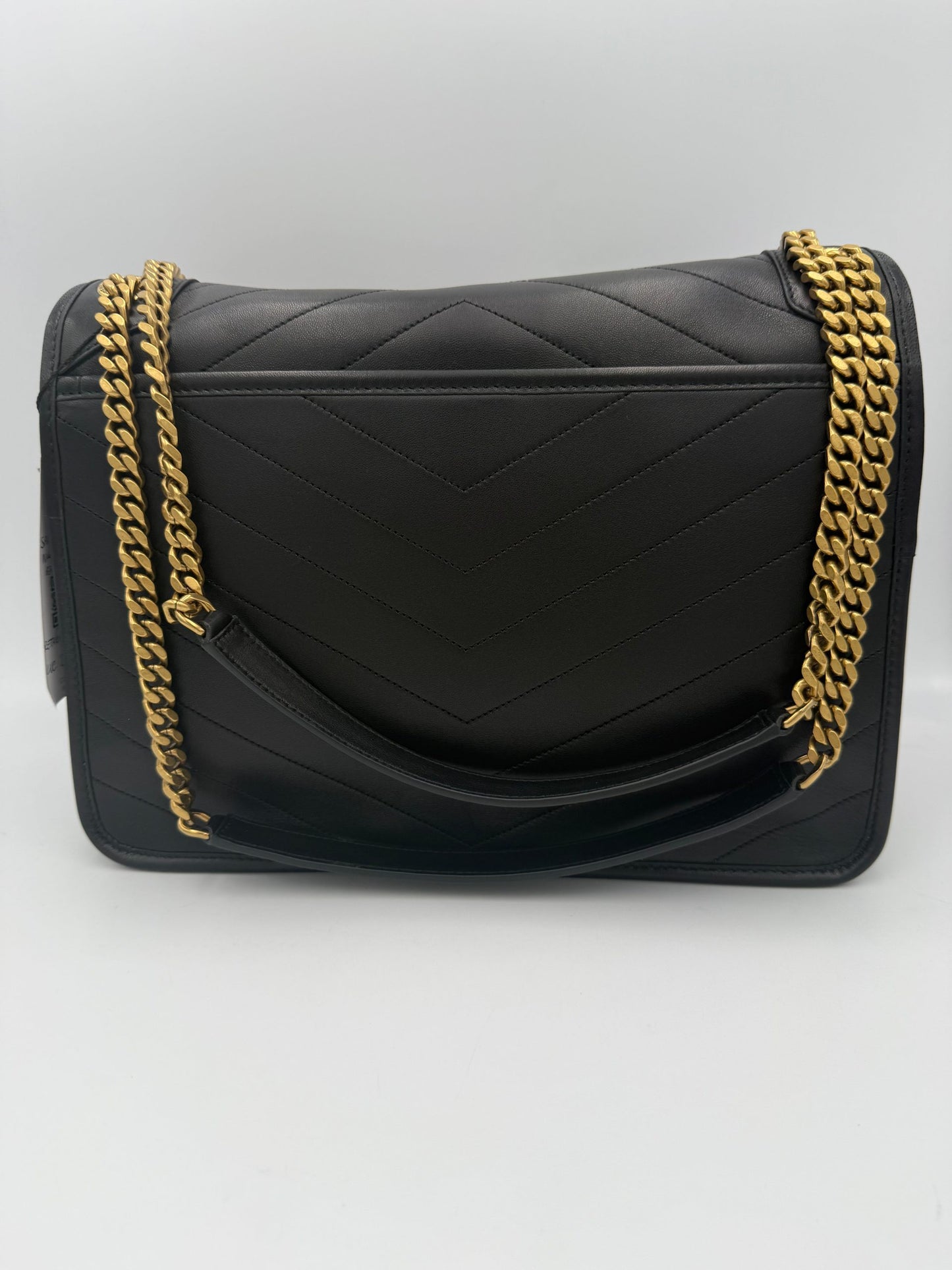 Saint Laurent SACO NIKI GRANDE de PIEL DE CORDERO