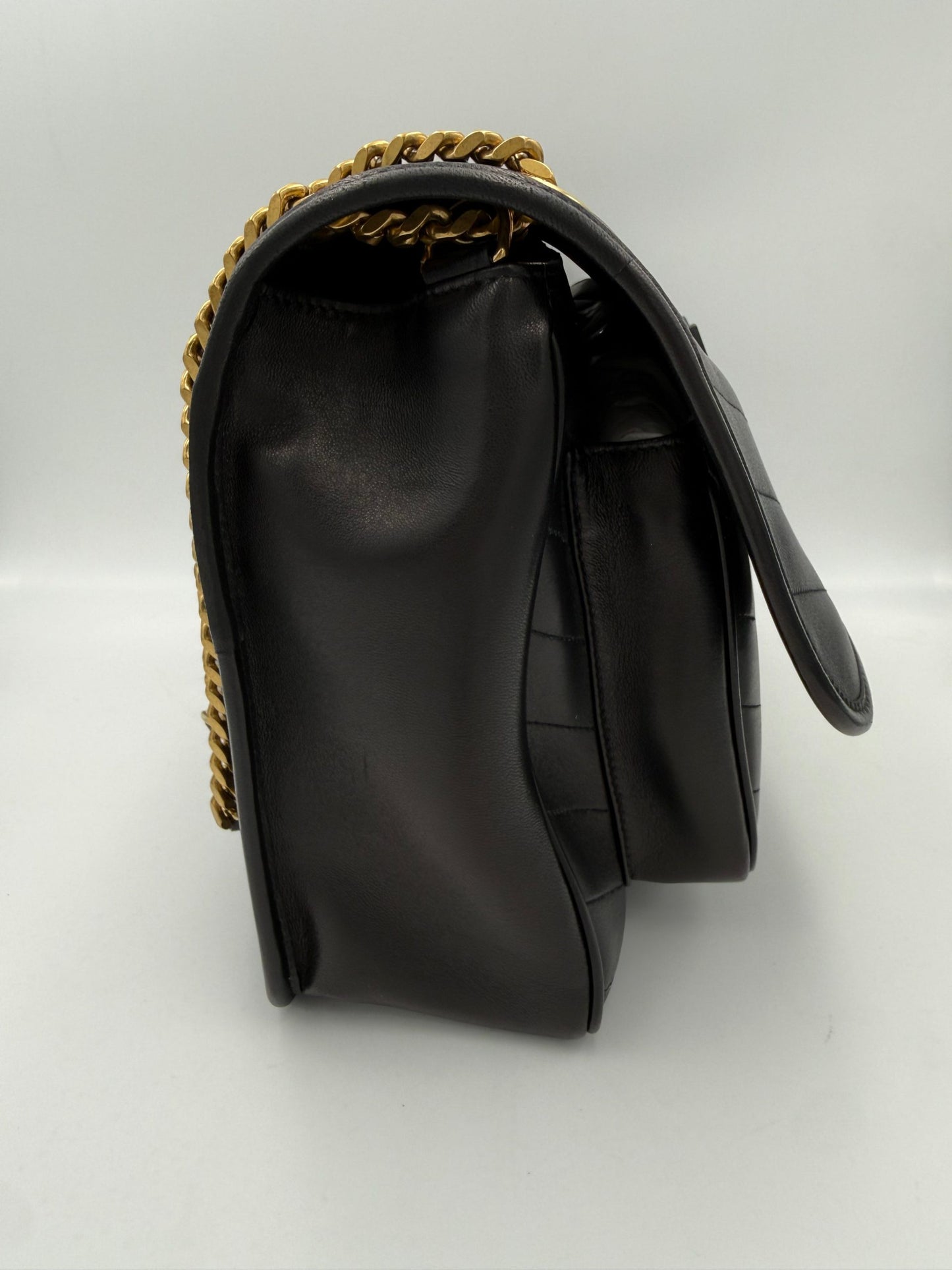 Saint Laurent SACO NIKI GRANDE de PIEL DE CORDERO