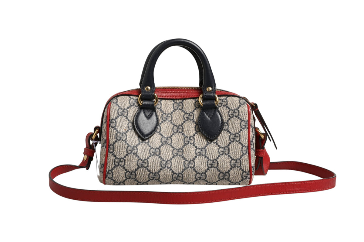 Mini sac Boston élégant en toile GG Supreme Gucci