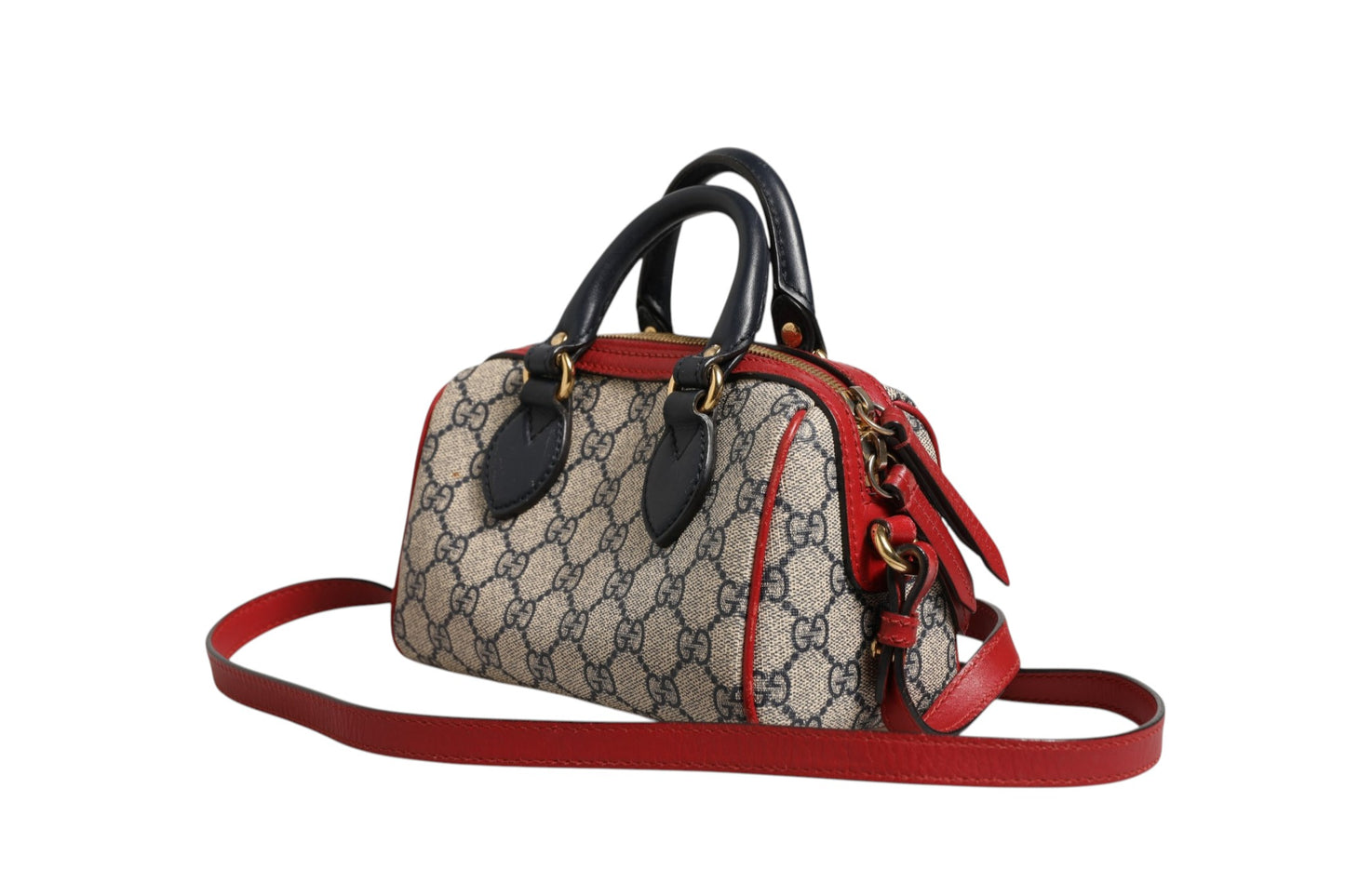 Mini sac Boston élégant en toile GG Supreme Gucci