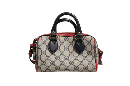 Mini sac Boston élégant en toile GG Supreme Gucci