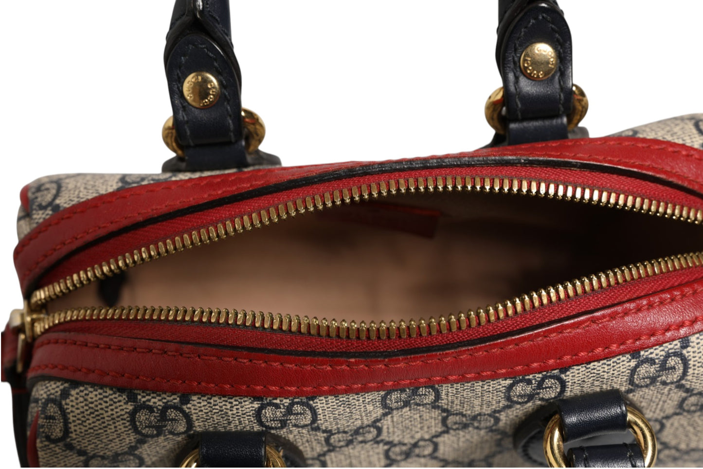 Mini sac Boston élégant en toile GG Supreme Gucci