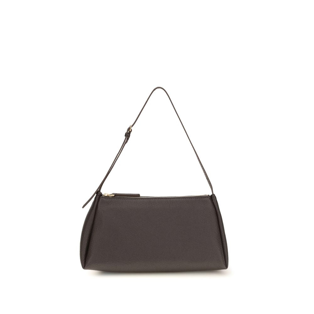 Bolso de mano Calvin Klein de piel de becerro marrón Bos Taurus