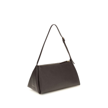 Bolso de mano Calvin Klein de piel de becerro marrón Bos Taurus