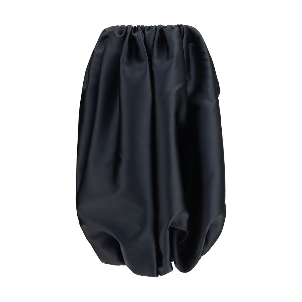 Falda Calvin Klein de poliéster negro
