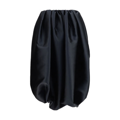Falda Calvin Klein de poliéster negro
