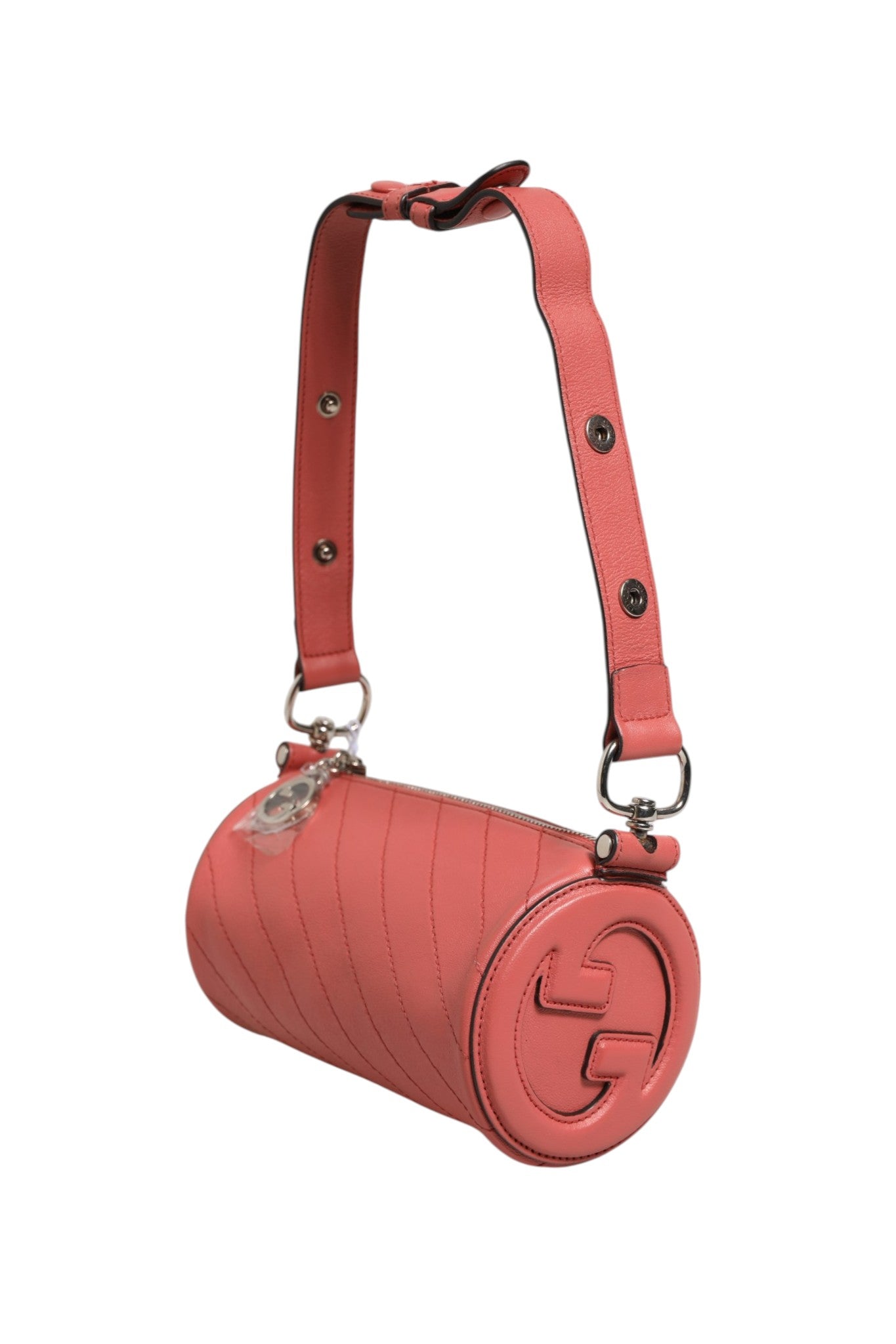 Gucci Mini Bolso De Hombro Blondie En Piel Rosa