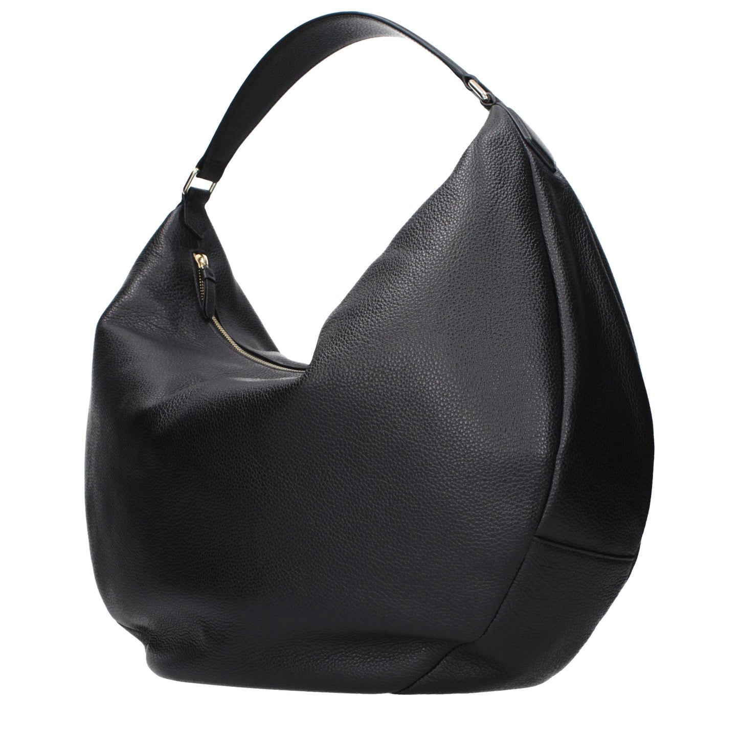 Bolso de hombro Jimmy Choo de cuero negro