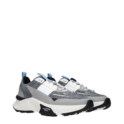 Baskets Valentino Garavani en tissu gris