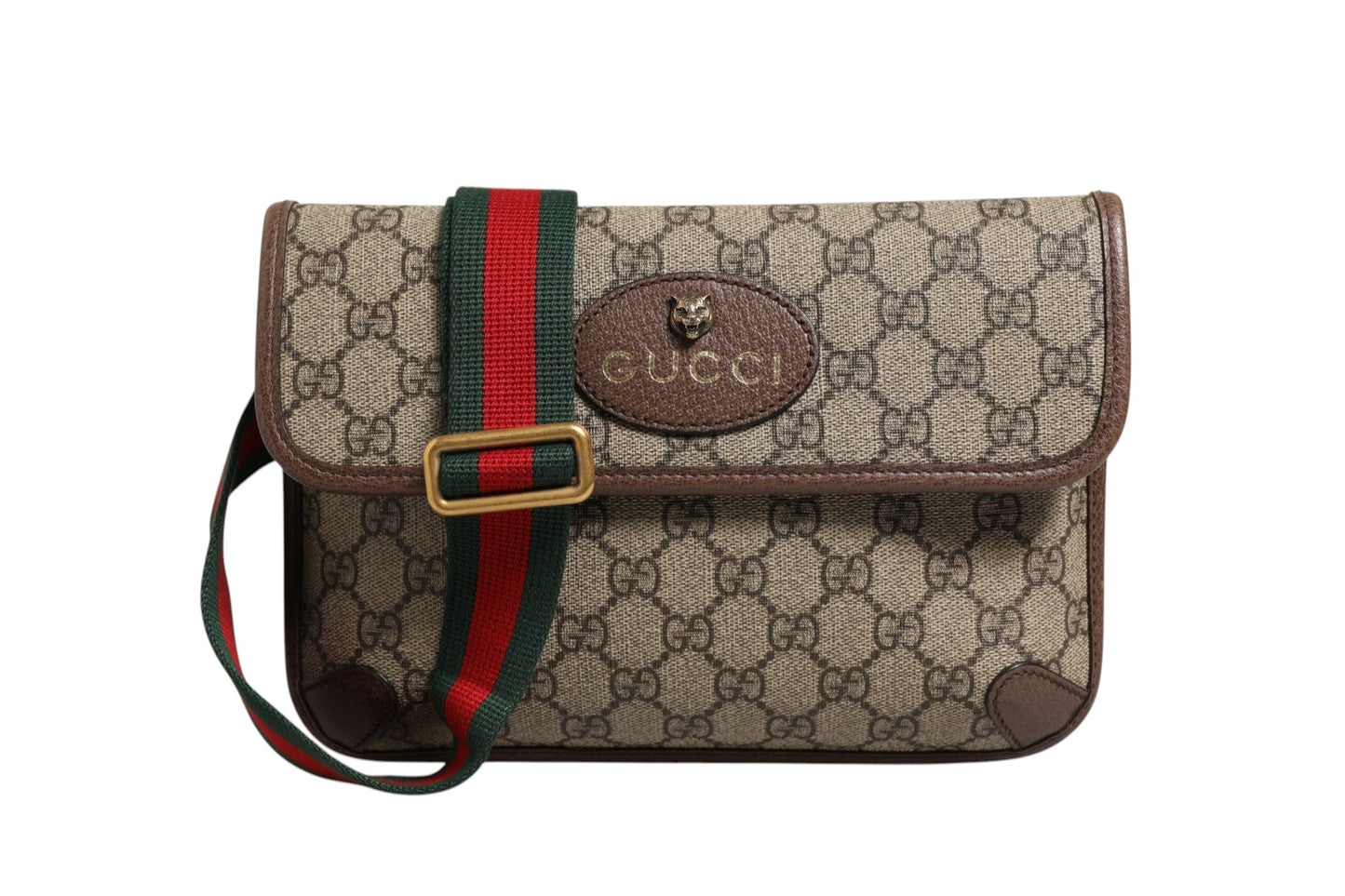 Gucci Bandolera Supreme Monogram Neo Vintage Web - Diseño Distintivo
