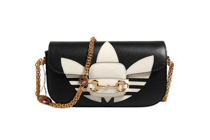 Gucci Bandolera Horsebit 1955 Tono Negro Diseño Icónico