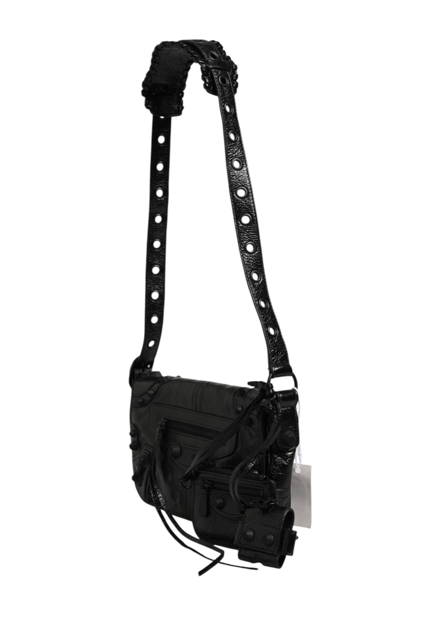 Balenciaga Bolso Con Solapa Le Cagole XS Tono Negro