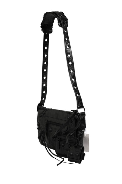 Balenciaga Bolso Con Solapa Le Cagole XS Tono Negro