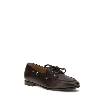 Mocasines sin cordones Bally de piel de becerro marrón Bos Taurus