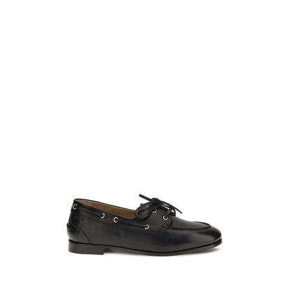 Mocasines sin cordones Bally de piel de becerro negra (Bos Taurus)