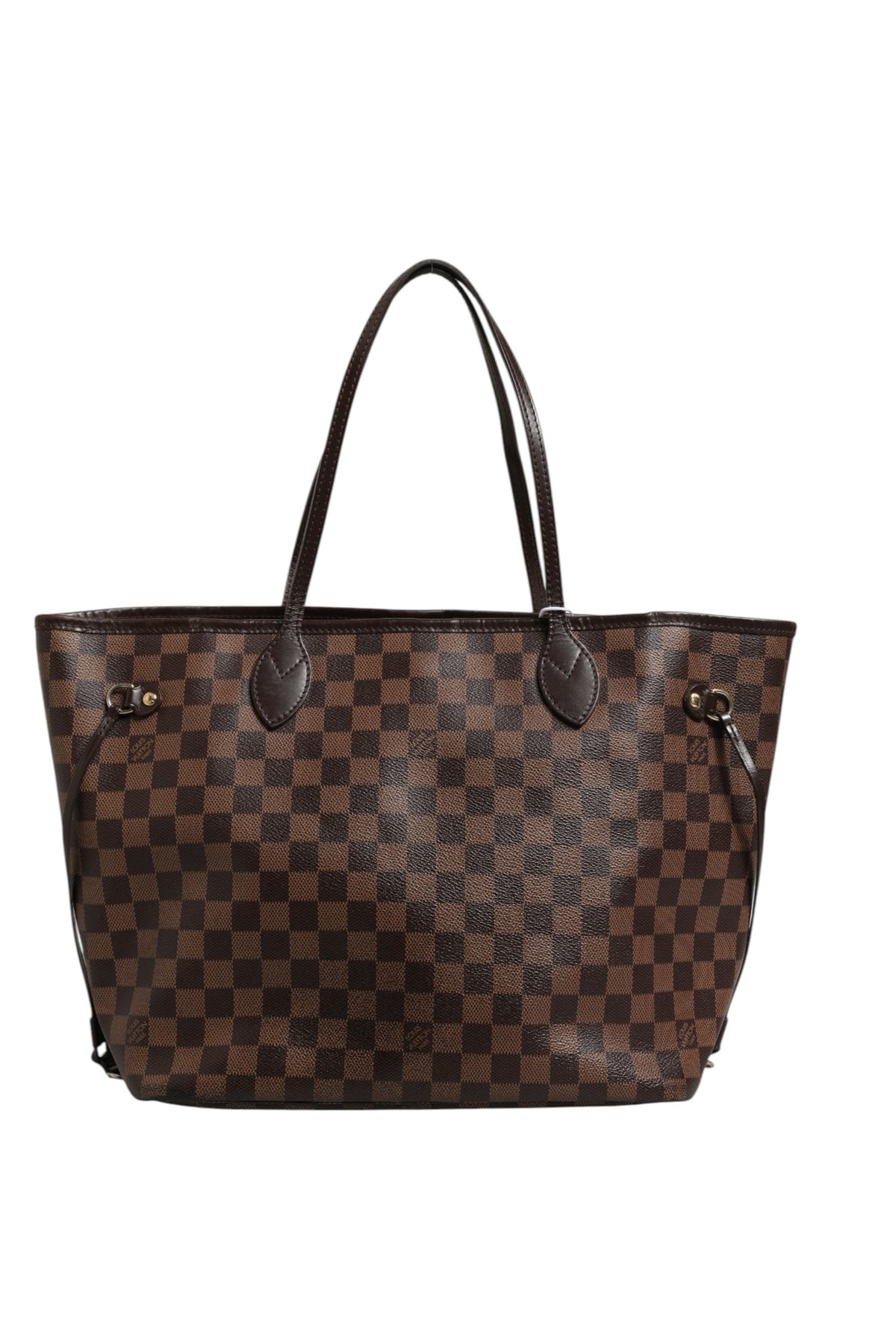 Louis Vuitton Bolso Neverfull Mm Estampado Damier Ebene