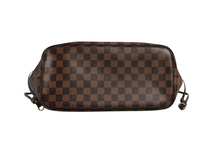 Louis Vuitton Bolso Neverfull Mm Estampado Damier Ebene