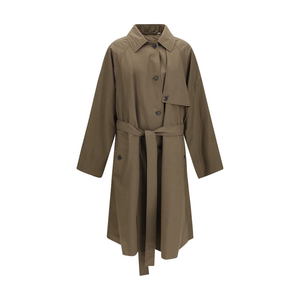 Gabardina de algodón bicolor Calvin Klein