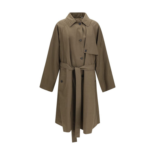 Gabardina de algodón bicolor Calvin Klein