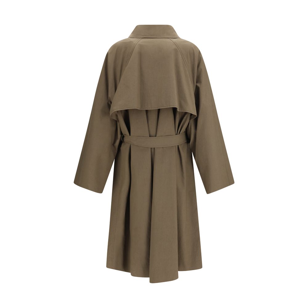 Gabardina de algodón bicolor Calvin Klein