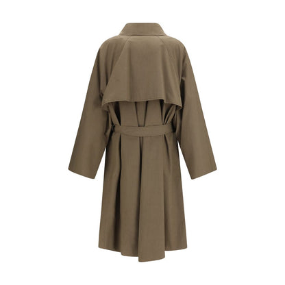 Gabardina de algodón bicolor Calvin Klein