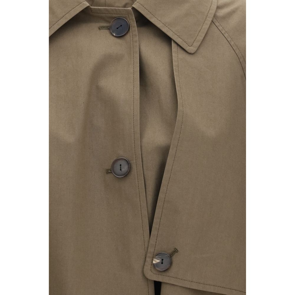 Gabardina de algodón bicolor Calvin Klein