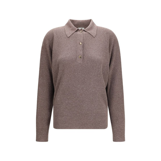 Sudadera de seda marrón Calvin Klein