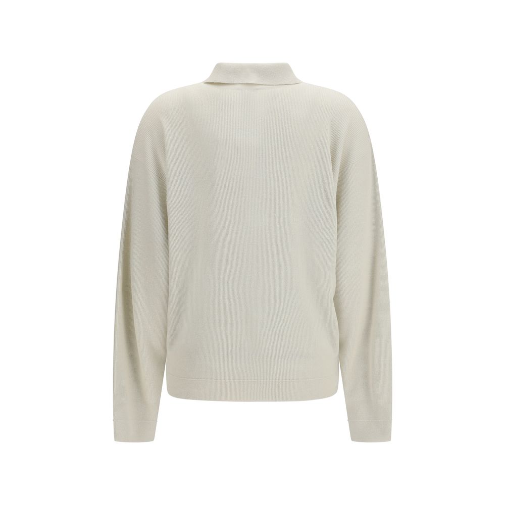 Sudadera Calvin Klein de seda beige