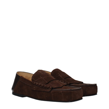 Mocasines sin cordones Jacquemus de cuero marrón