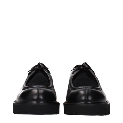 Zapatos Oxford y Derby Max Mara de piel negra