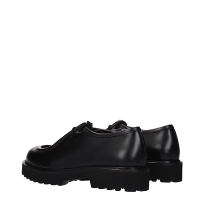 Zapatos Oxford y Derby Max Mara de piel negra