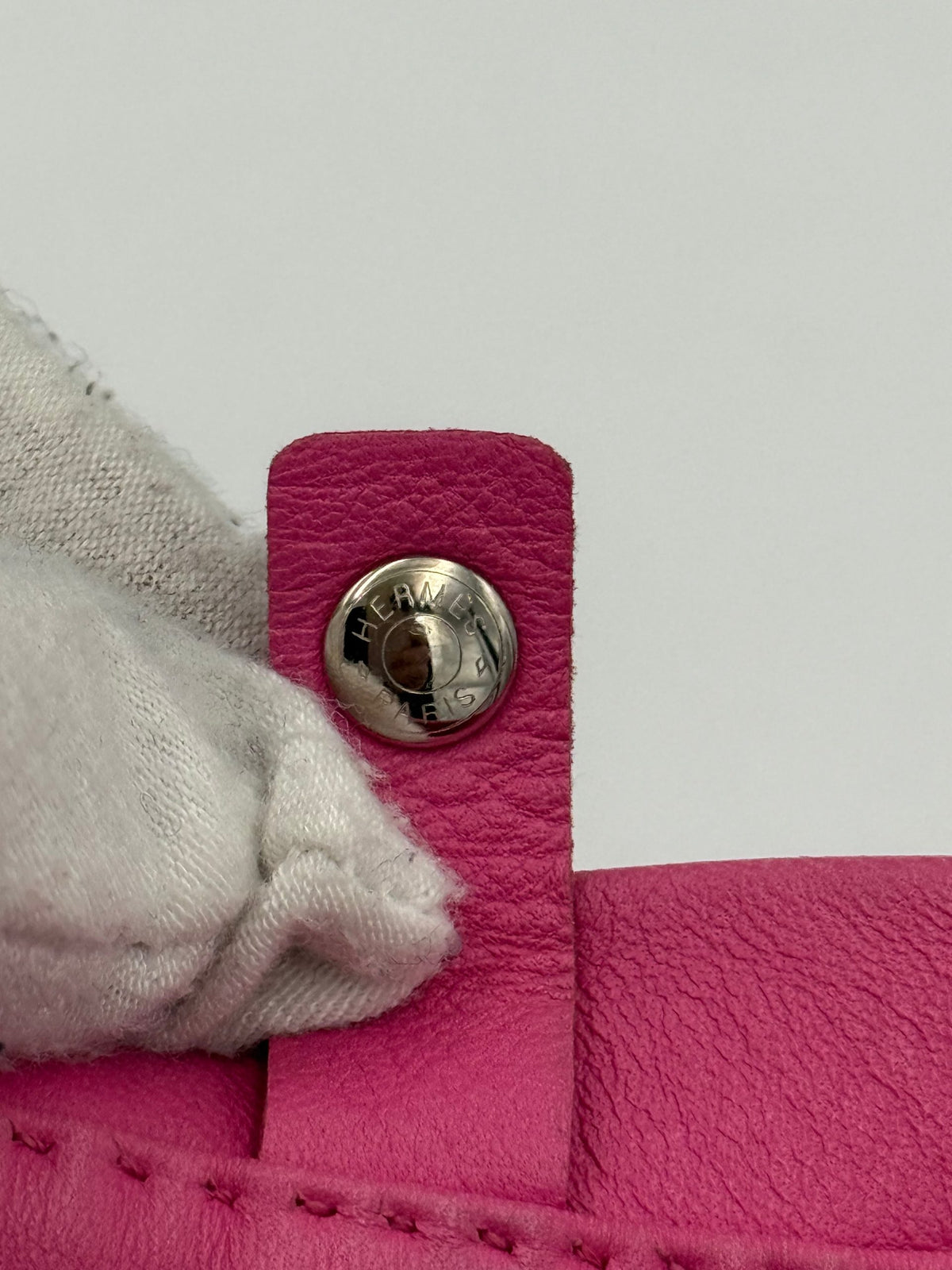 Hermès Bolso Clou De Selle - Estructura Lineal Y Alforja