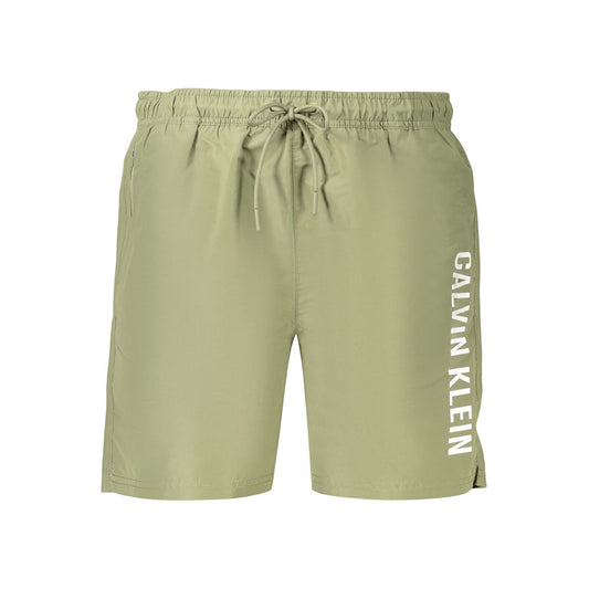 Bañador Calvin Klein de poliéster verde para hombre