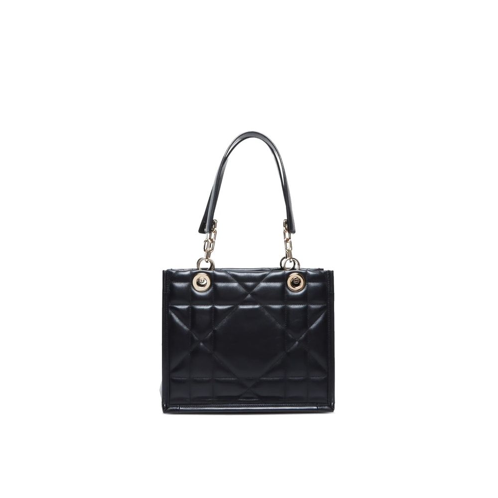 Bolso de mano Dior de cuero negro