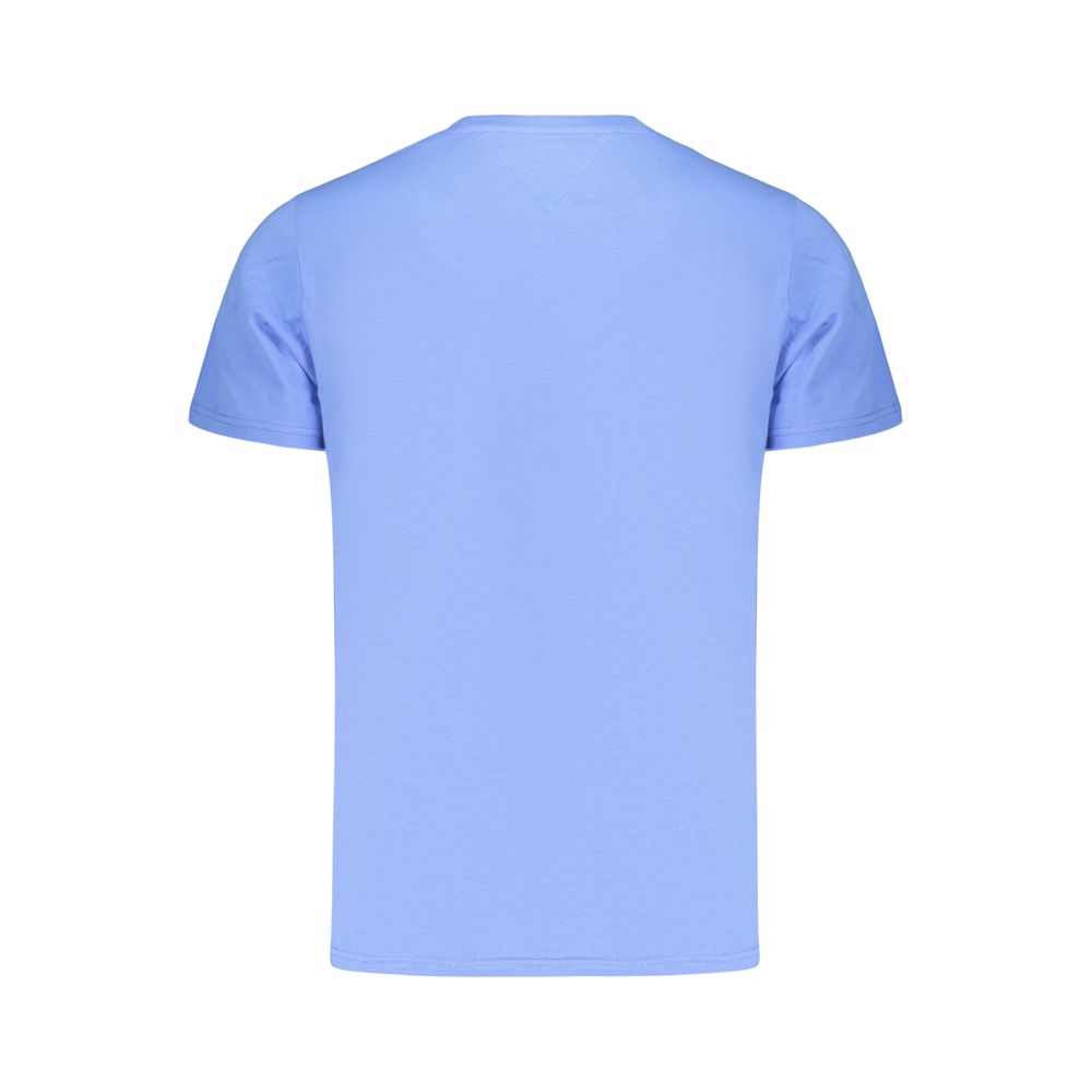 Camiseta de algodón azul Tommy Hilfiger para hombre