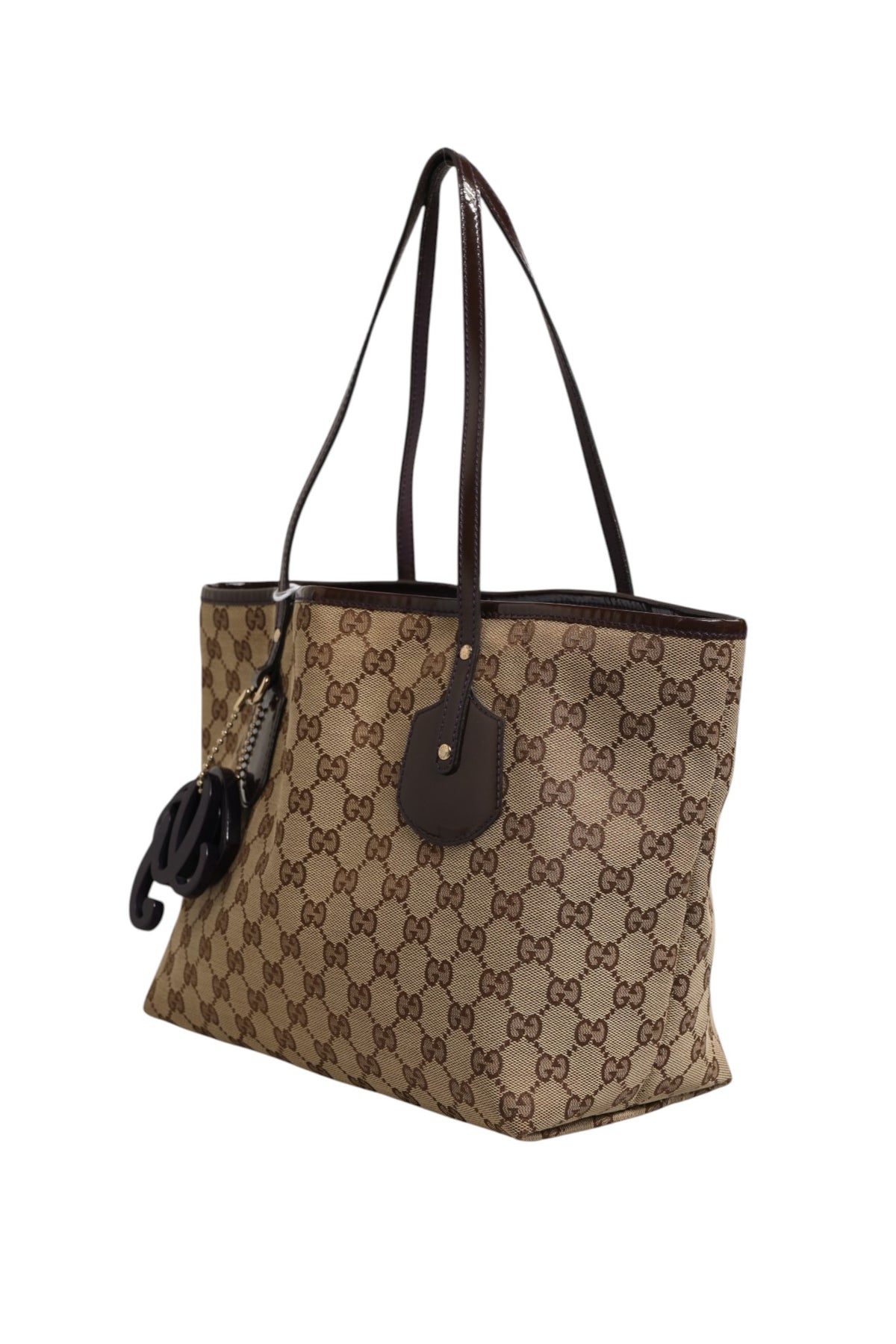 Gucci Cabas Jolie Charm en Toile Beige Medium