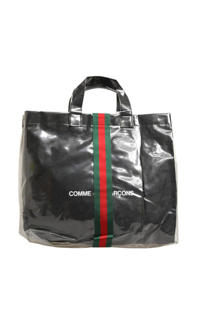 Sac cabas Gucci GG en collaboration avec Comme des Garçons