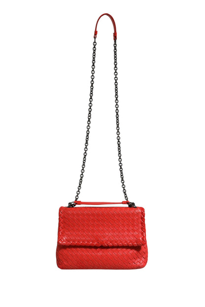 Bolso De Hombro Bottega Veneta Olimpia Small De Piel Intrecciato
