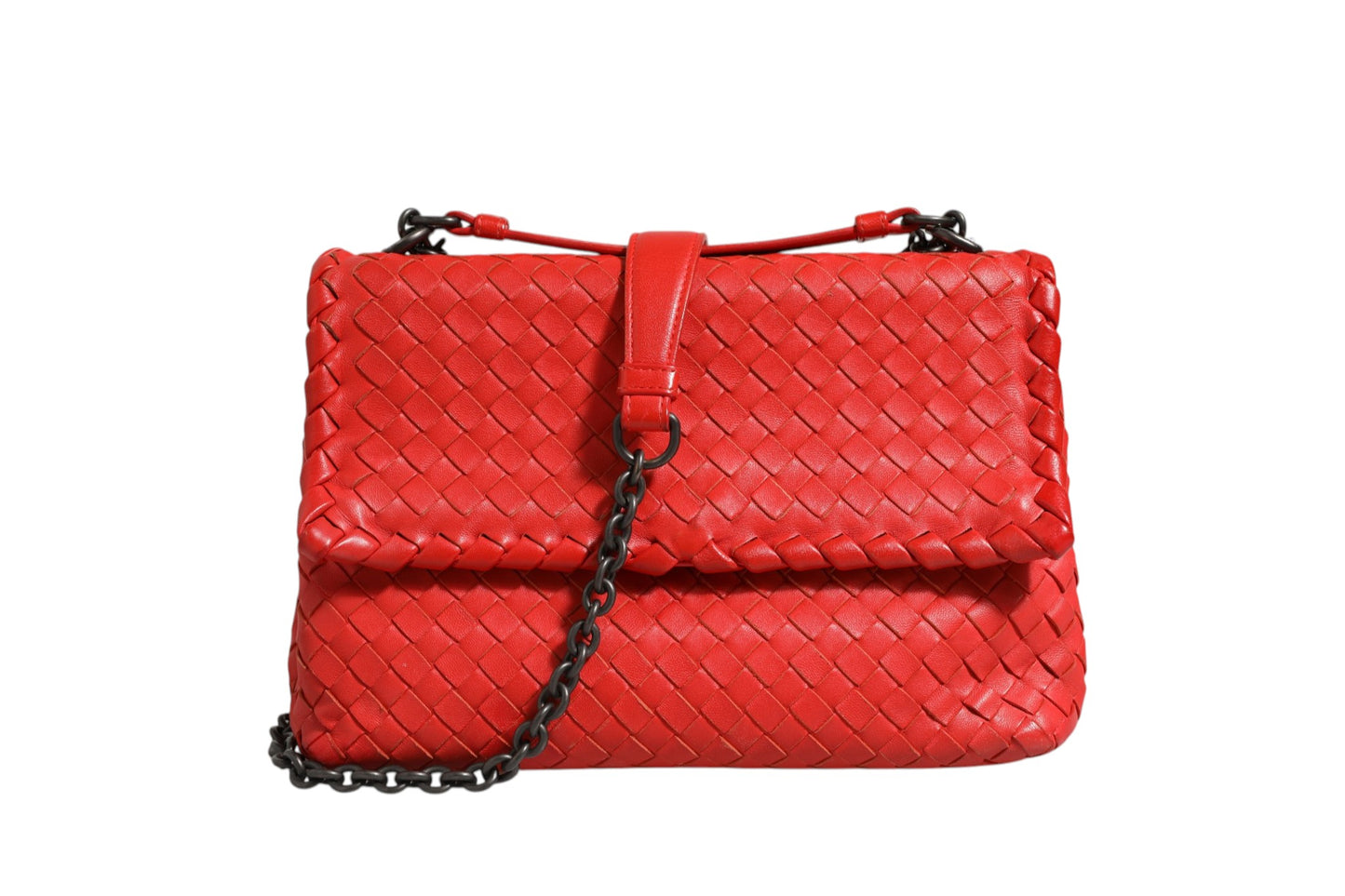 Bolso De Hombro Bottega Veneta Olimpia Small De Piel Intrecciato