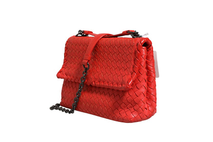 Bolso De Hombro Bottega Veneta Olimpia Small De Piel Intrecciato