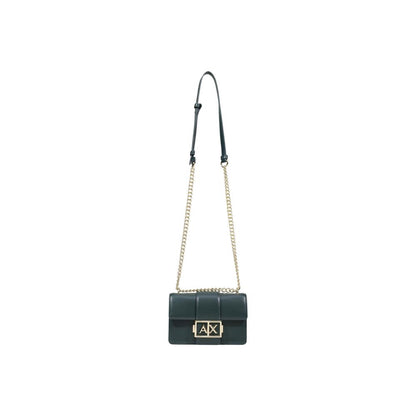 Bolso de poliéster verde Armani Exchange
