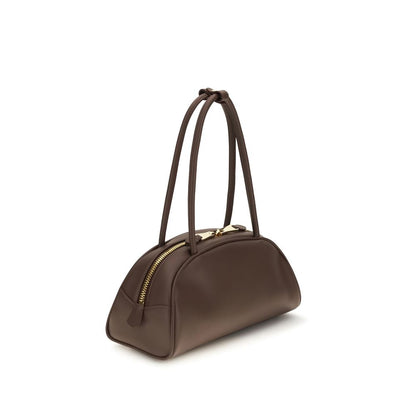 Bolso de hombro Miu Miu de piel de becerro marrón Bos Taurus