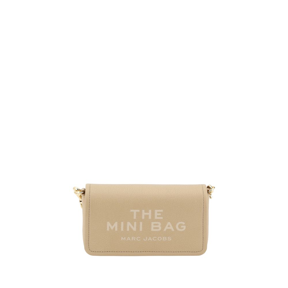 Bolso de Hombro Marc Jacobs de Piel de Becerro Beige Bos Taurus
