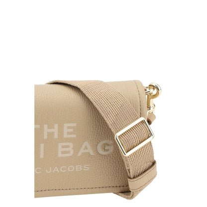Bolso de Hombro Marc Jacobs de Piel de Becerro Beige Bos Taurus