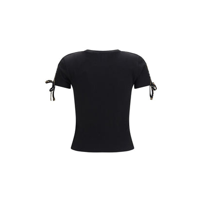 Camiseta de algodón negra de Burberry