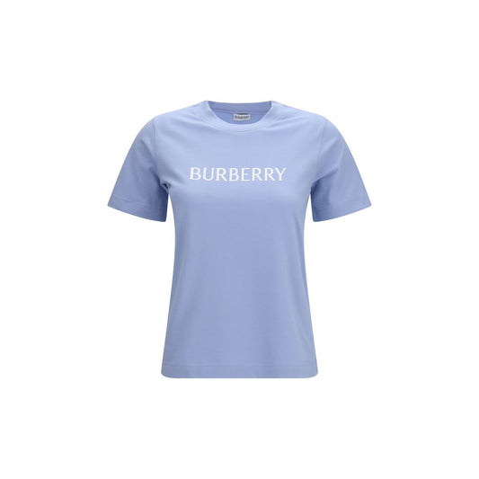 Camiseta de algodón azul Burberry