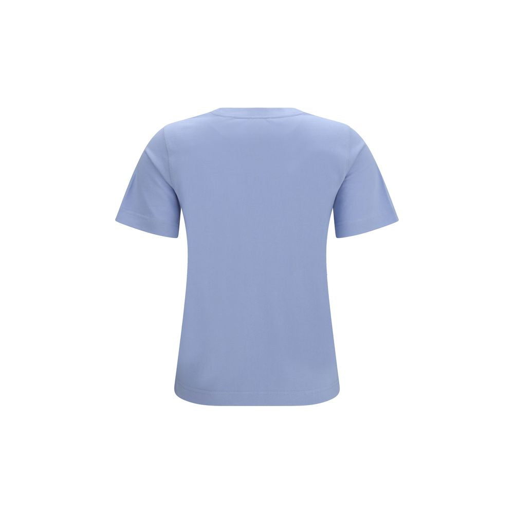 Camiseta de algodón azul Burberry